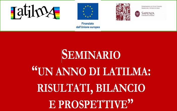 Seminario "Un anno di Latilma: risultati, bilancio e prospettive" 18/07/2024